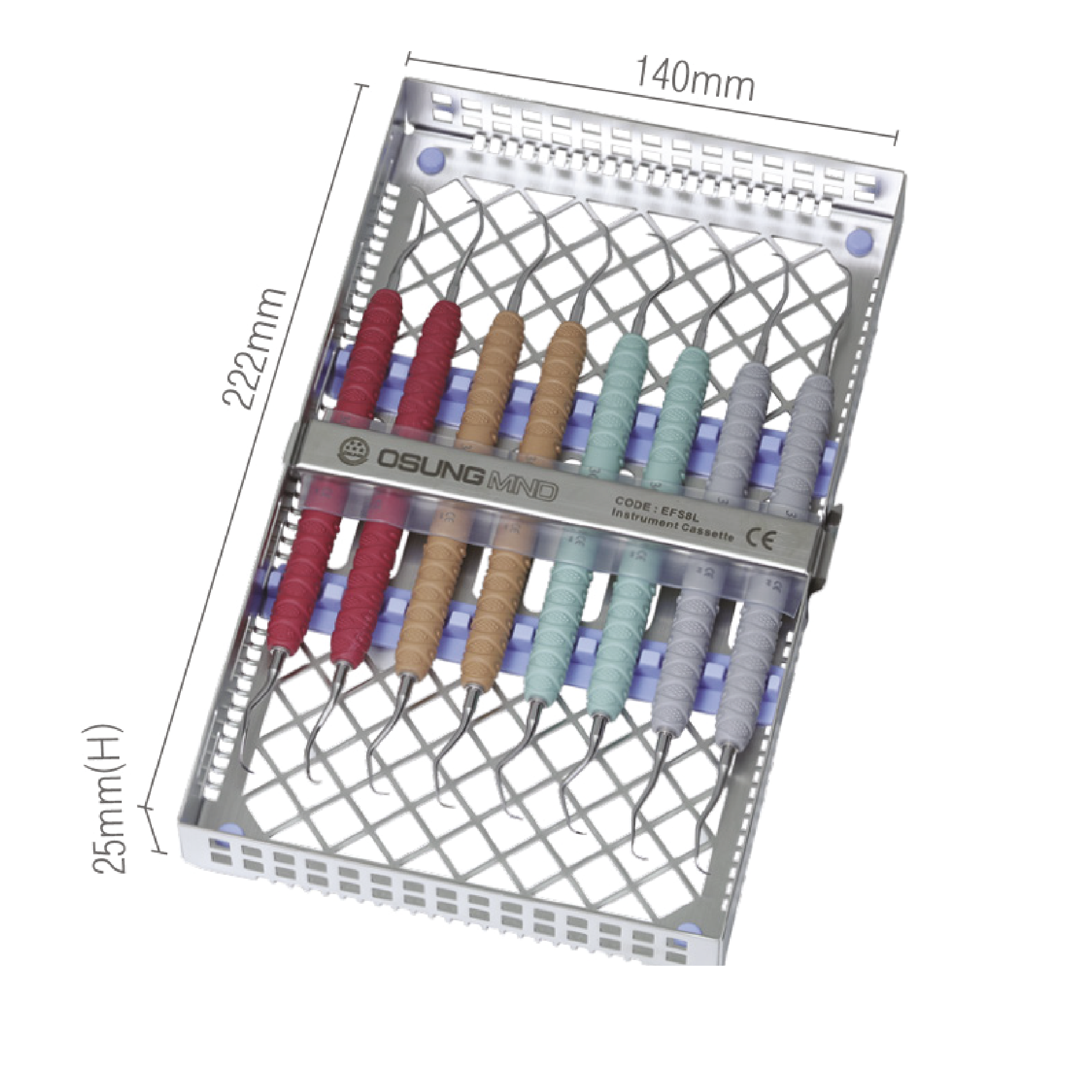 CASSETTE PORTA INSTRUMENTAL    EFS8L    OSUNG