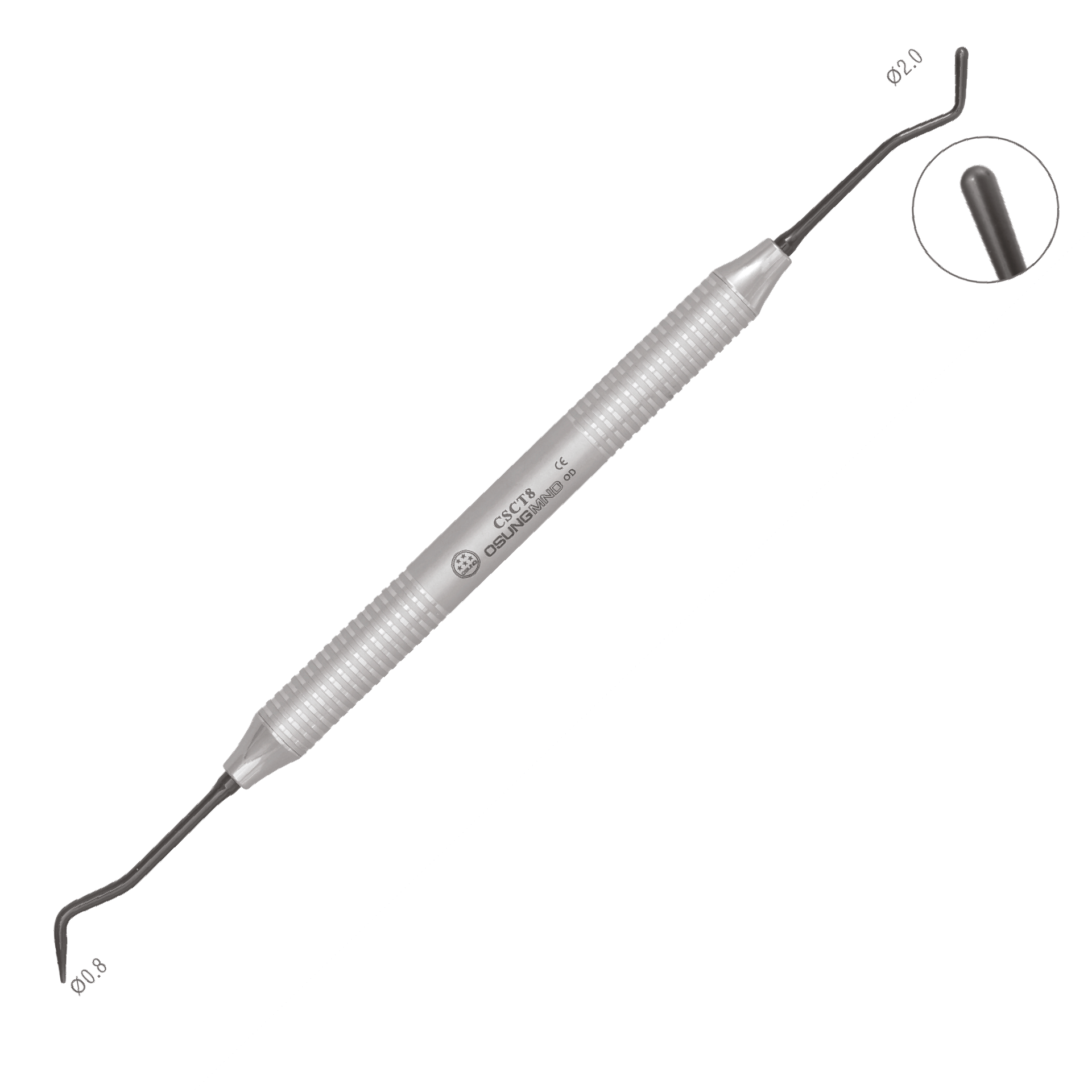 ESPÁTULA DE RESINA CSCT8   OSUNG