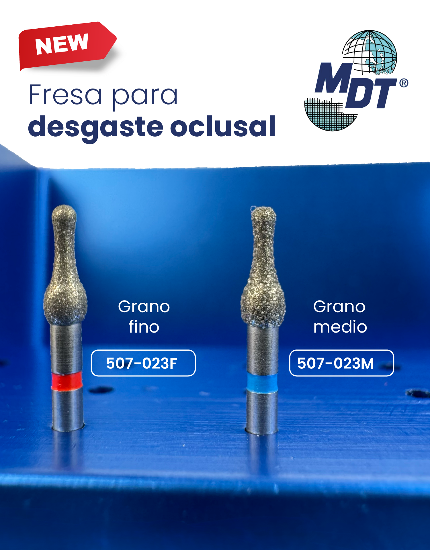 NUEVO: Fresa para desgaste oclusal MDT