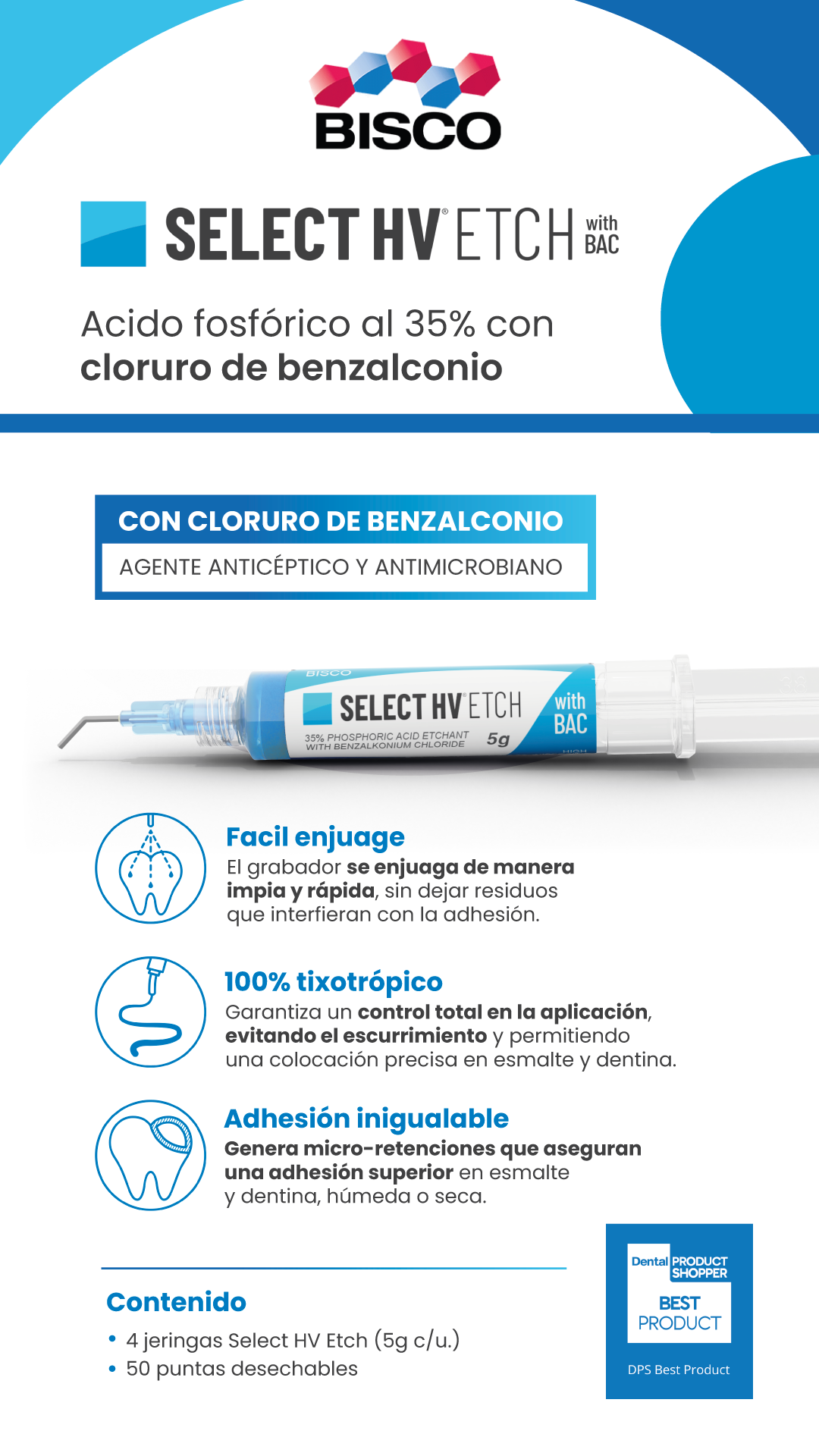 NUEVO: Acido Select HV de BISCO